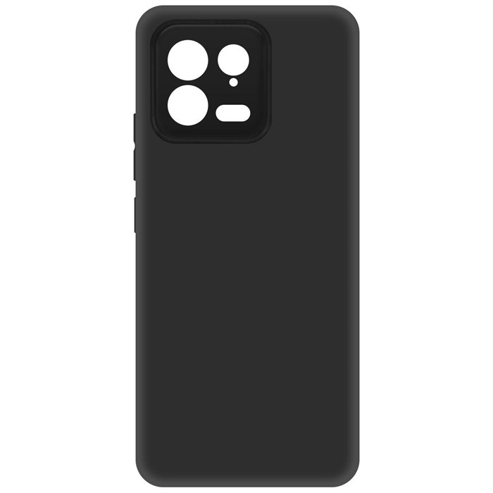 Чехол-накладка Krutoff Soft Case для Xiaomi 13 черный - фото 830687