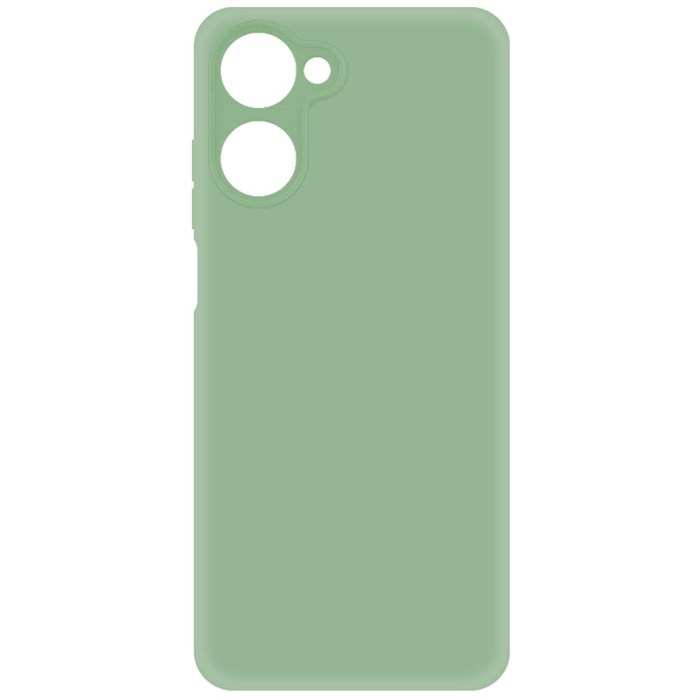 Чехол-накладка Krutoff Silicone Case для Realme 10 4G зелёный - фото 853703