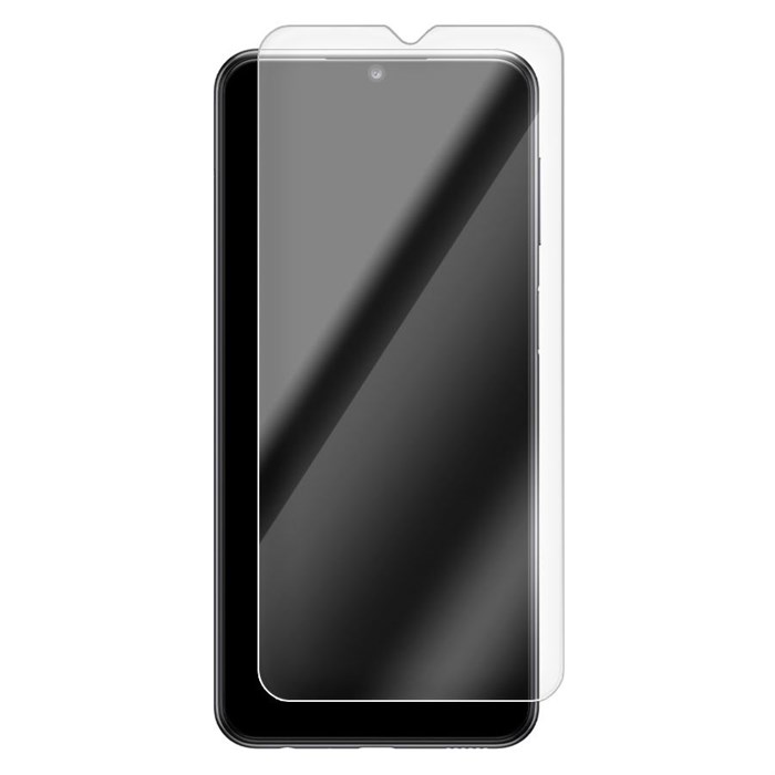 Стекло защитное гибридное Krutoff для Samsung Galaxy A23 (A235) - фото 853752