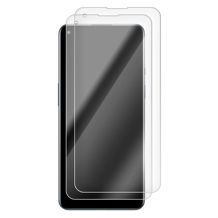 Комплект из 2-x защитных гибридных стекл Krutoff для OnePlus 9 - фото 853818
