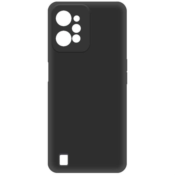 Чехол-накладка Krutoff Silicone Case для Realme C31 черный - фото 857940