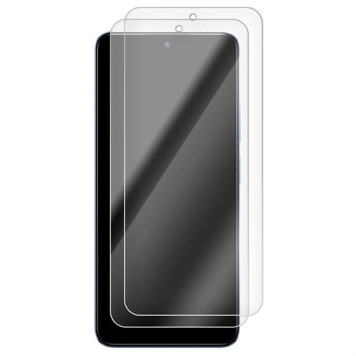Комплект из 2-x защитных гибридных стекол Krutoff для Xiaomi Poco X5 - фото 862795