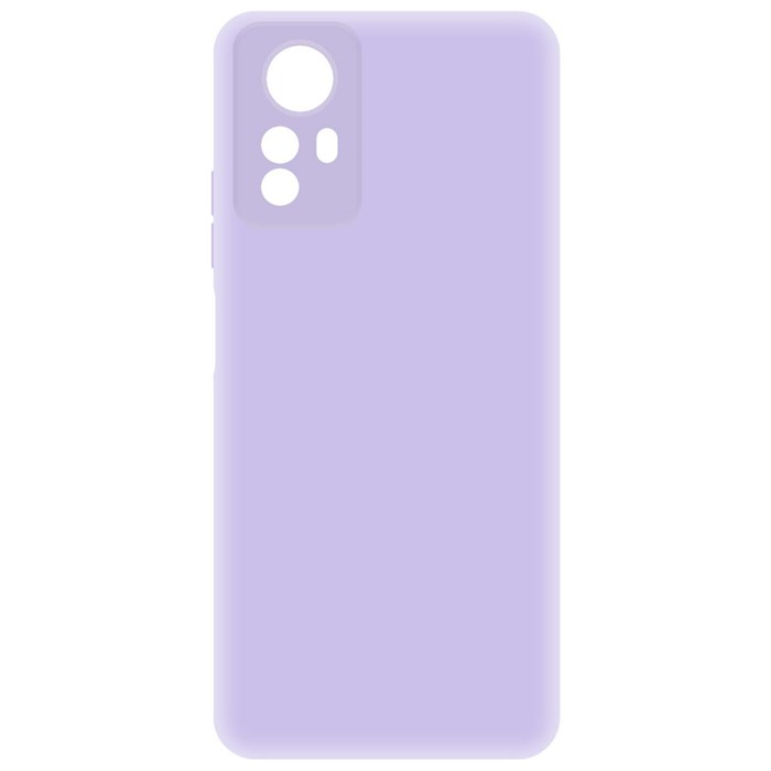 Чехол-накладка Krutoff Silicone Case для Xiaomi Redmi Note 12S лаванда - фото 866387