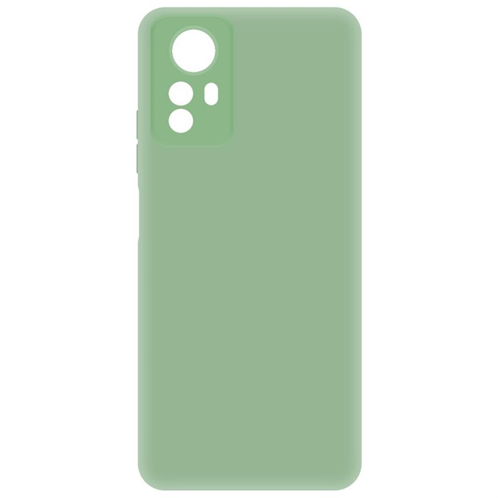 Чехол-накладка Krutoff Silicone Case для Xiaomi Redmi Note 12S зелёный - фото 866391