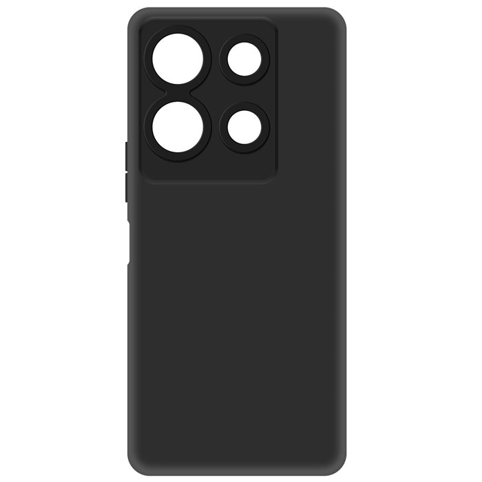 Чехол-накладка Krutoff Soft Case для INFINIX Note 30 VIP черный - фото 867376