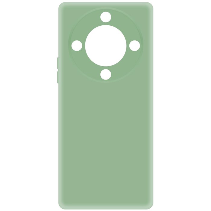 Чехол-накладка Krutoff Silicone Case для Honor X9a/ Magic 5 Lite зелёный - фото 867429