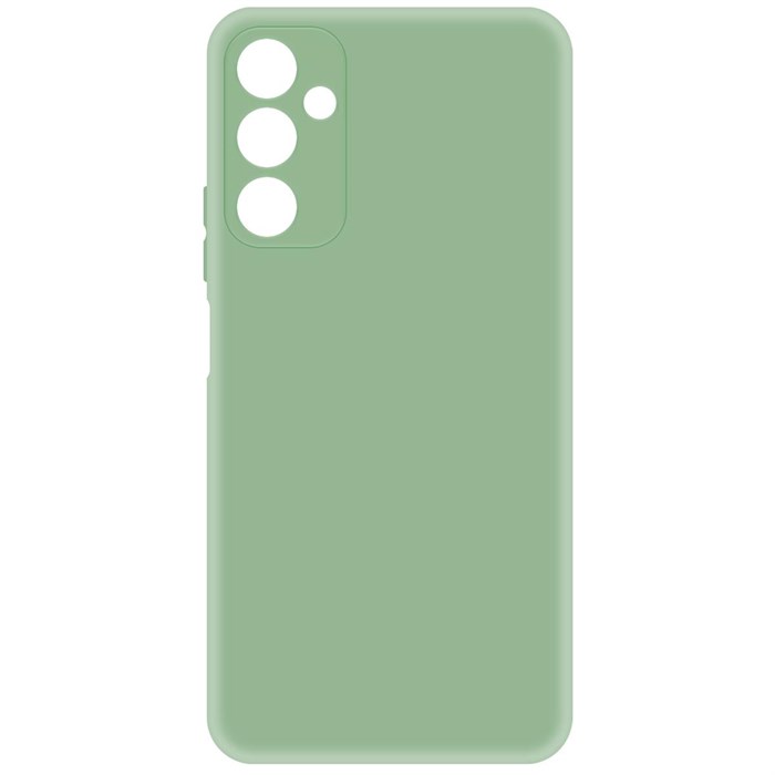 Чехол-накладка Krutoff Silicone Case для Samsung Galaxy A34 5G (A346) зелёный - фото 871880