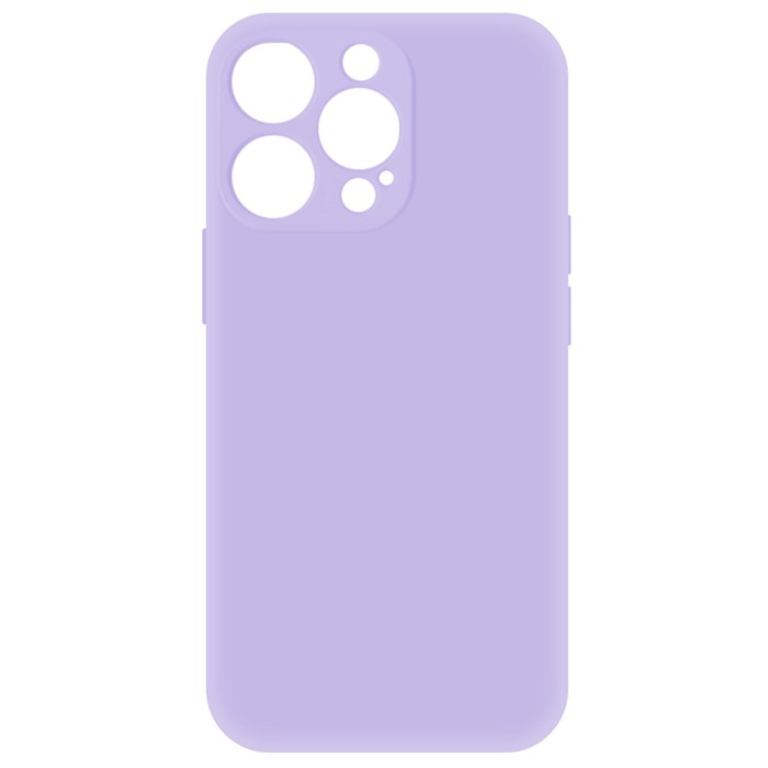 Чехол-накладка Krutoff Silicone Case для iPhone 14 Pro Max лаванда - фото 883561