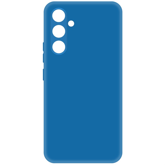 Чехол-накладка Krutoff Silicone Case для Samsung Galaxy A54 5G (A546) синий - фото 897763