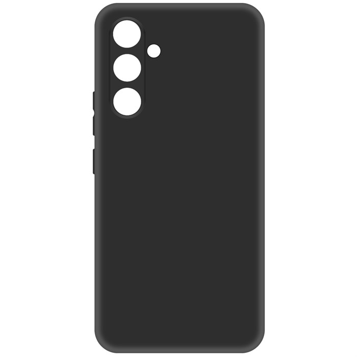 Чехол-накладка Krutoff Silicone Case для Samsung Galaxy A54 5G (A546) черный - фото 897767