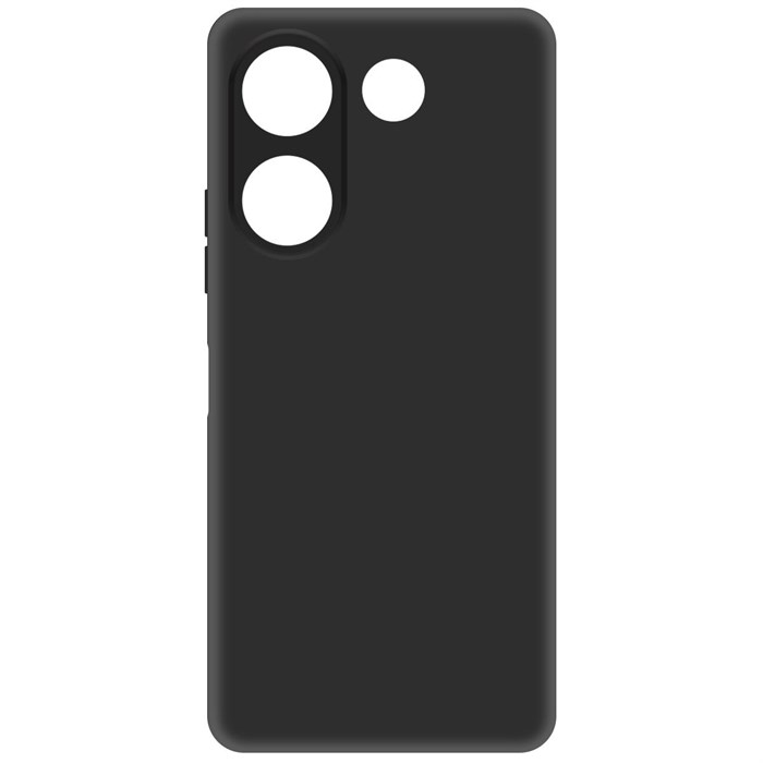 Чехол-накладка Krutoff Soft Case для TECNO Camon 20/ 20 Pro черный - фото 897819