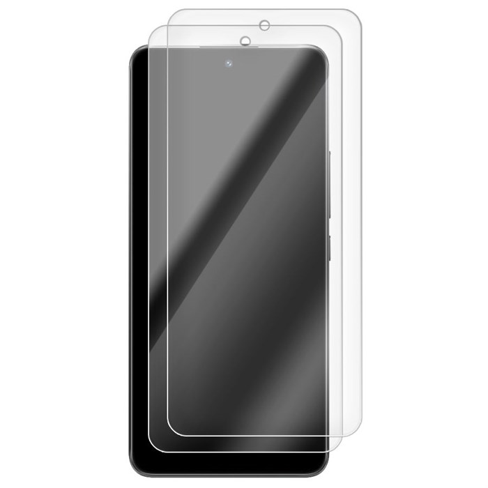 Комплект из 2-x защитных гибридных стекл Krutoff для Xiaomi 12 Lite - фото 919772