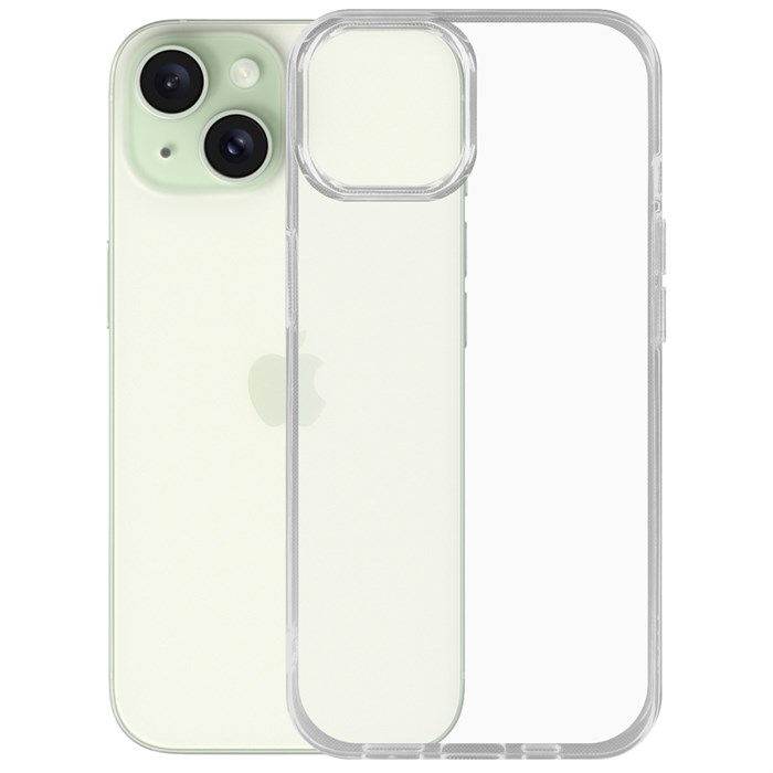 Чехол-накладка Krutoff Clear Case для iPhone 15 - фото 937122