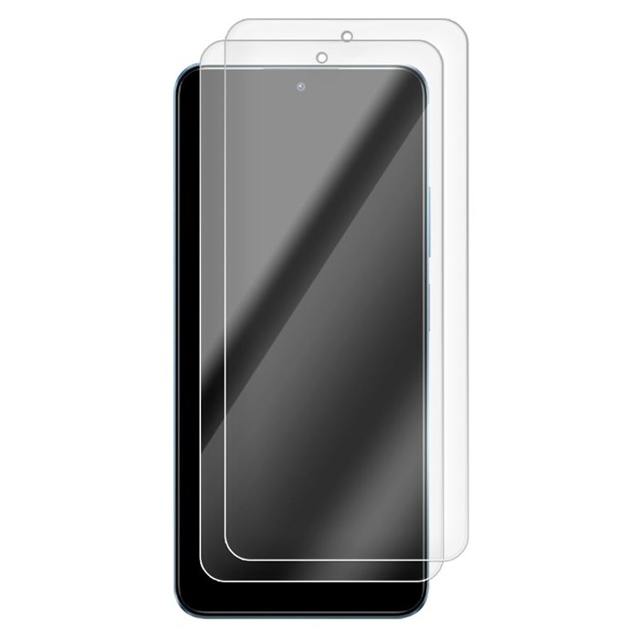 Комплект из 2-х защитных гибридных стекол Krutoff для Xiaomi Redmi Note 12 5G - фото 942975
