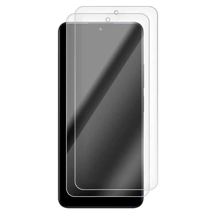 Комплект из 2-х защитных гибридных стекол Krutoff для Xiaomi Redmi Note 12 4G - фото 942986
