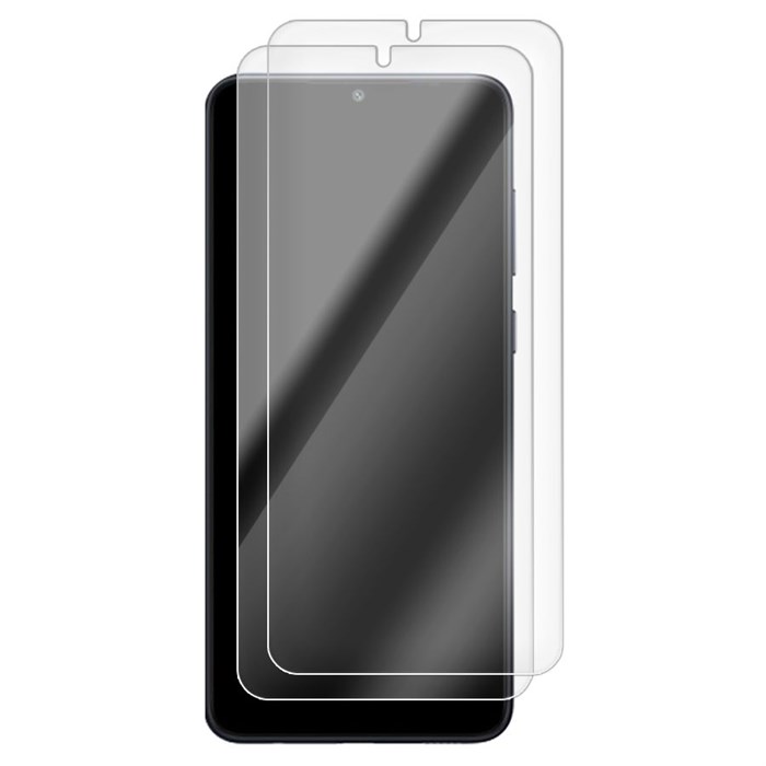 Комплект из 2-х защитных гибридных стекол Krutoff для Samsung Galaxy A05 - фото 943023