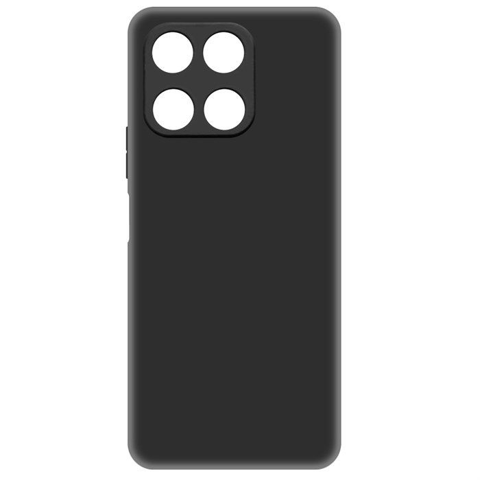 Чехол-накладка Krutoff Soft Case для Honor X6a черный - фото 953864