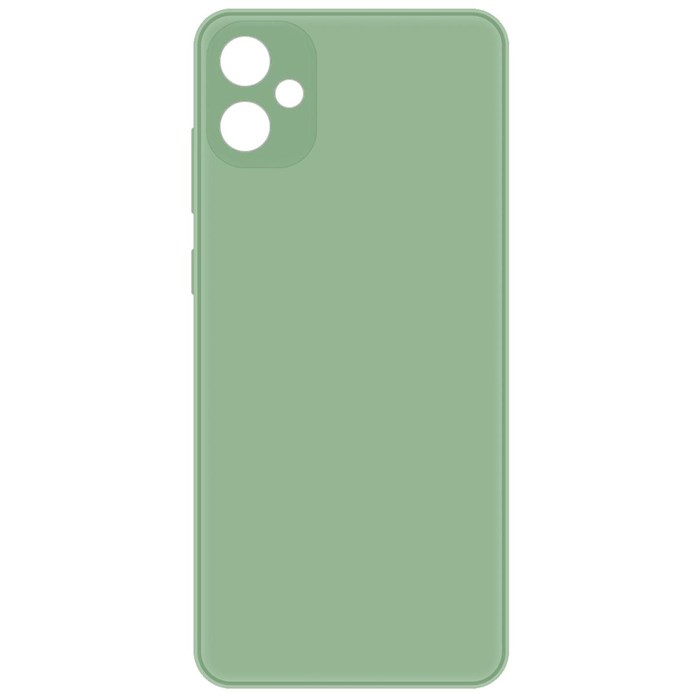 Чехол-накладка Krutoff Silicone Case для Samsung Galaxy A05 зелёный - фото 965556