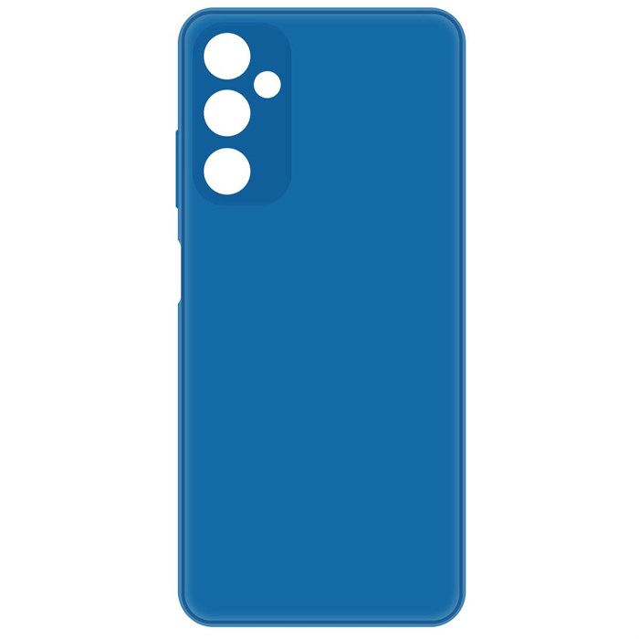 Чехол-накладка Krutoff Silicone Case для Samsung Galaxy A05s синий - фото 965580