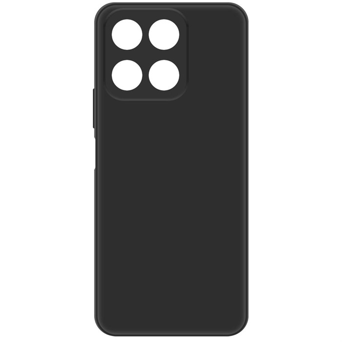 Чехол-накладка Krutoff Silicone Case для Honor X6a черный - фото 965846