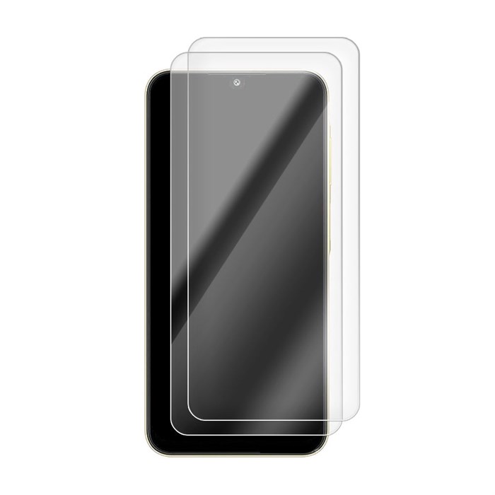 Комплект из 2-х защитных гибридных стекол Krutoff для Samsung Galaxy A25 - фото 991093