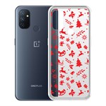 Чехол-накладка Krutoff Clear Case Новогодние мотивы для OnePlus Nord N100 Чехол-накладка Krutoff Clear Case Новогодние мотивы для OnePlus Nord N100