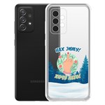 Чехол-накладка Krutoff Clear Case Люблю зиму для Samsung Galaxy A72 (A725) Чехол-накладка Krutoff Clear Case Люблю зиму для Samsung Galaxy A72 (A725)