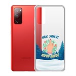 Чехол-накладка Krutoff Clear Case Люблю зиму для Samsung Galaxy S20 (G980) Чехол-накладка Krutoff Clear Case Люблю зиму для Samsung Galaxy S20 (G980)