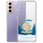 Чехол-накладка Krutoff Clear Case Люблю зиму для Samsung Galaxy S21+ (G996) Чехол-накладка Krutoff Clear Case Люблю зиму для Samsung Galaxy S21+ (G996)