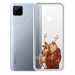 Чехол-накладка Krutoff Clear Case К-команда для Realme C15 Чехол-накладка Krutoff Clear Case К-команда для Realme C15