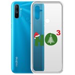 Чехол-накладка Krutoff Clear Case Радость в кубе для Realme C3 Чехол-накладка Krutoff Clear Case Радость в кубе для Realme C3
