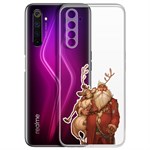 Чехол-накладка Krutoff Clear Case К-команда для Realme 6 Чехол-накладка Krutoff Clear Case К-команда для Realme 6