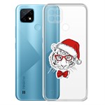 Чехол-накладка Krutoff Clear Case Символ года для Realme C21 Чехол-накладка Krutoff Clear Case Символ года для Realme C21
