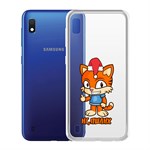 Чехол-накладка Krutoff Clear Case Тигр оптимист для Samsung Galaxy A10 (A105) Чехол-накладка Krutoff Clear Case Тигр оптимист для Samsung Galaxy A10 (A105)