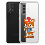 Чехол-накладка Krutoff Clear Case Тигр оптимист для Samsung Galaxy A72 (A725) Чехол-накладка Krutoff Clear Case Тигр оптимист для Samsung Galaxy A72 (A725)