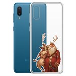 Чехол-накладка Krutoff Clear Case К-команда для Samsung Galaxy A02 (A022) Чехол-накладка Krutoff Clear Case К-команда для Samsung Galaxy A02 (A022)