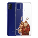 Чехол-накладка Krutoff Clear Case К-команда для Samsung Galaxy M21/M30s (M215/M307) Чехол-накладка Krutoff Clear Case К-команда для Samsung Galaxy M21/M30s (M215/M307)