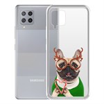 Чехол-накладка Krutoff Clear Case Новогодний француз для Samsung Galaxy A42 5G Чехол-накладка Krutoff Clear Case Новогодний француз для Samsung Galaxy A42 5G