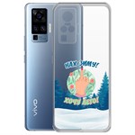 Чехол-накладка Krutoff Clear Case Люблю зиму для Vivo X50 Pro Чехол-накладка Krutoff Clear Case Люблю зиму для Vivo X50 Pro