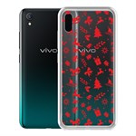 Чехол-накладка Krutoff Clear Case Новогодние мотивы для Vivo Y1s Чехол-накладка Krutoff Clear Case Новогодние мотивы для Vivo Y1s