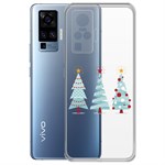 Чехол-накладка Krutoff Clear Case Новоёлка для Vivo X50 Pro Чехол-накладка Krutoff Clear Case Новоёлка для Vivo X50 Pro