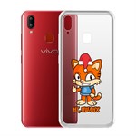 Чехол-накладка Krutoff Clear Case Тигр оптимист для Vivo Y91/Y91i/Y93/Y95 Чехол-накладка Krutoff Clear Case Тигр оптимист для Vivo Y91/Y91i/Y93/Y95