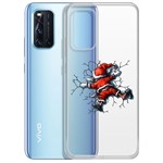 Чехол-накладка Krutoff Clear Case После праздника для Vivo V19 Чехол-накладка Krutoff Clear Case После праздника для Vivo V19