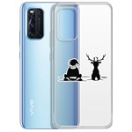 Чехол-накладка Krutoff Clear Case Мечтатели для Vivo V19 Чехол-накладка Krutoff Clear Case Мечтатели для Vivo V19