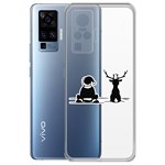 Чехол-накладка Krutoff Clear Case Мечтатели для Vivo X50 Pro Чехол-накладка Krutoff Clear Case Мечтатели для Vivo X50 Pro