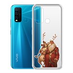 Чехол-накладка Krutoff Clear Case К-команда для Vivo Y30 Чехол-накладка Krutoff Clear Case К-команда для Vivo Y30