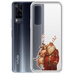 Чехол-накладка Krutoff Clear Case К-команда для Vivo Y31 Чехол-накладка Krutoff Clear Case К-команда для Vivo Y31