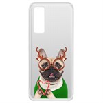 Чехол-накладка Krutoff Clear Case Новогодний француз для Vivo V20 SE Чехол-накладка Krutoff Clear Case Новогодний француз для Vivo V20 SE
