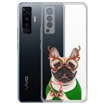 Чехол-накладка Krutoff Clear Case Новогодний француз для Vivo X50 Чехол-накладка Krutoff Clear Case Новогодний француз для Vivo X50