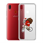 Чехол-накладка Krutoff Clear Case Санта-курьер для Vivo Y91/Y91i/Y93/Y95 Чехол-накладка Krutoff Clear Case Санта-курьер для Vivo Y91/Y91i/Y93/Y95